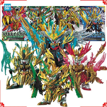 Bandai Gundam Model Kit SDW Yanhuang Zhangfei God Guanyu ν Liubei Unic