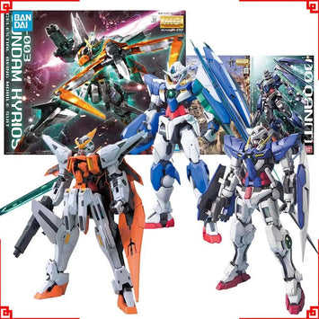 Bandai Gundam Model Kit MG EXIA Hyrios 00 Qan T Action Figure Gunpla B
