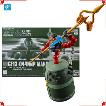 Bandai Gundam Model Kit HG 1/144 Mandor Action Figure Gunpla Building 