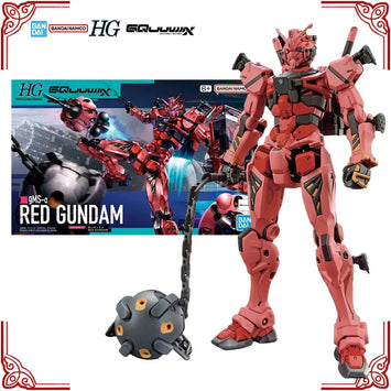 In Stock Genuine Bandai Gundam Model Kit HG 1/144 gMS-α Red Gundam Ani