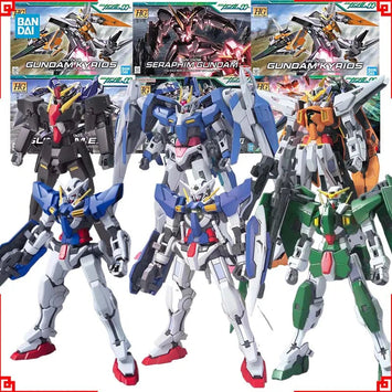 Bandai Gundam Model Kit HG Exia Repair 2 Dynames Kyrios Seraphim 00 Ra