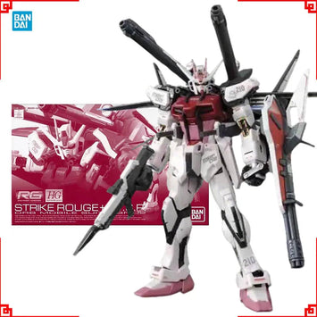 Bandai Gundam Model Kit RG Strike Rouge IWSP Anime Figure Gunpla Build