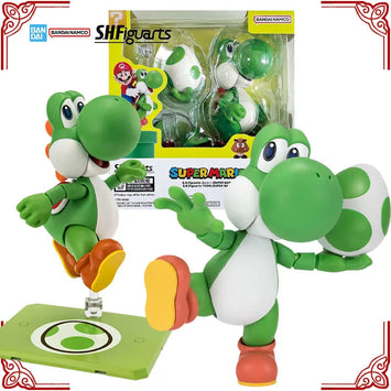 In Stock Genuine Bandai Super Mario Model Kit S.H.Figuarts Yoshi Anime