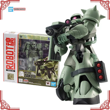 In Stock Genuine Bandai Gundam Model Kit Robot Spirits MS-06 Zaku II V