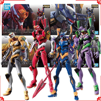 Bandai Evangelion Model Kit RG EVA Unit 00 02 Mark 06 03 Action Figure