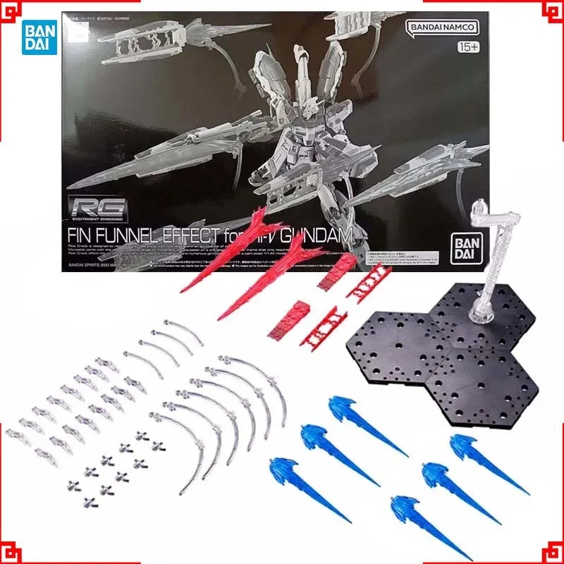 Bandai Gundam Model Kit RG PB Fin Funnel Effwwct For Hi-ν Action Figur