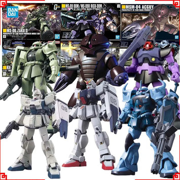 Bandai Gundam Model Kit HGUC RX-79G Ground Ez8 Gouf Custom Zaku 2 Rick