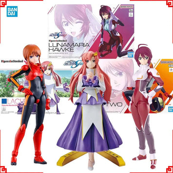 Bandai Gundam Model Kit FRS Lacus Clyne Lunamaria Hawke Ple Two Action