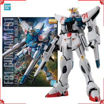 Bandai Gundam Model Kit MG F91 Ver.2.0 Action Figure Gunpla Building K