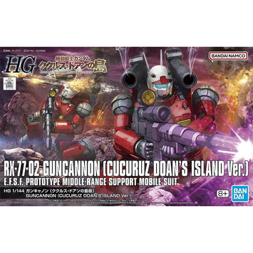 Bandai Gundam Model Kit HG Guncannon Cucuruz Doan Island Action Figure