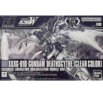 Bandai Gundam Model Kit HG Deathscythe Clear Color Anime Figure Gunpla