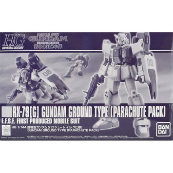 Bandai Gundam Model Kit HG RX-78G Ground Parachute Pack Action Figure 