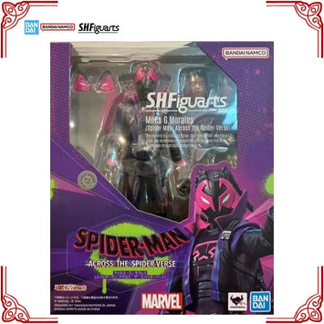 Genuine Bandai Spider Man Across The Spider Verse Model Kit SHF Miles 