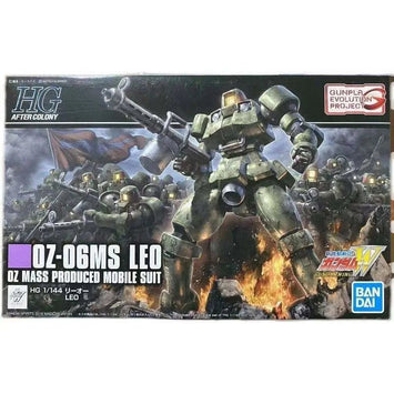 Bandai Gundam Model Kit HGUC Leo Maganac Action Figure Gunpla Building