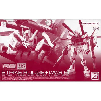 Bandai Gundam Model Kit RG Strike Rouge IWSP Anime Figure Gunpla Build