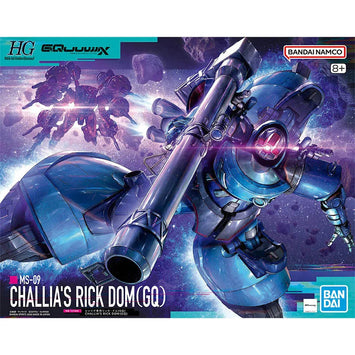 Bandai Gundam Model Kit HG GQuuuuuuX Challia Rick Dom GQ Action Figure