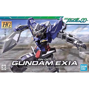 Bandai Gundam Model Kit HG Exia Repair 2 Dynames Kyrios Seraphim 00 Ra
