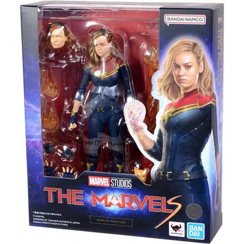 Bandai Captain Marvel 2 Visions Anime Figure SHF The Marvels Action Fi