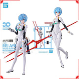 Bandai 30MF EVA Model Kit Rei Ayanami Plug Suit Anime Figures Action F