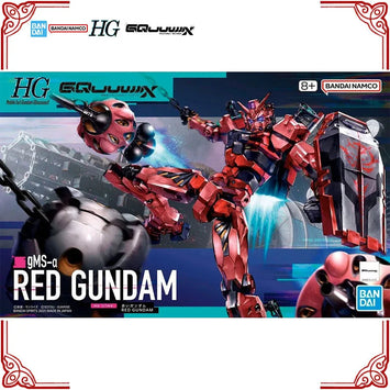In Stock Genuine Bandai Gundam Model Kit HG 1/144 gMS-α Red Gundam Ani