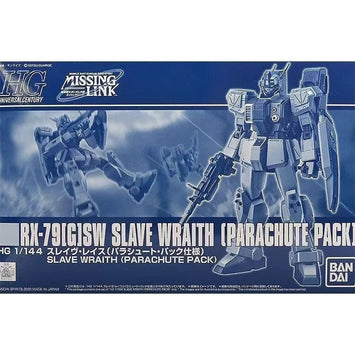 Bandai Gundam Model Kit HGUC Slave Wraith Parachute Pack Anime Figure 