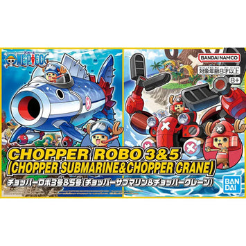 Bandai ONE PIECE Model Kit Chopper Robo 3 5 Submarine Chopper 1 2 Tank