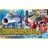 Bandai ONE PIECE Model Kit Chopper Robo 3 5 Submarine Chopper 1 2 Tank