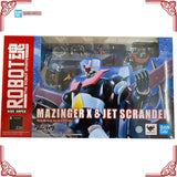 In Stock Genuine Bandai Robot Spirits Model Kit Mazinger X Jet Scrande