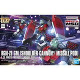 Bandai Gundam Model Kit HG GM Shoulder Cannon RX-78-2 Origin Zaku 2 Re