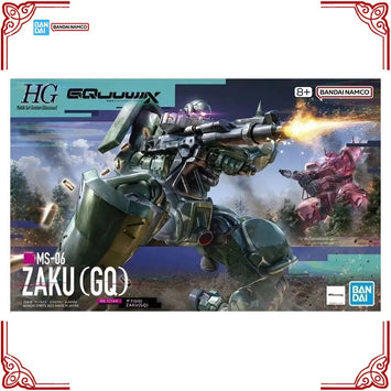 In Stock Genuine Bandai Gundam Model Kit HG 1/144 MS-06 Zaku GQ Anime 