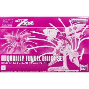 Bandai Gundam Model Kit HG Qubeley Funnel Effect Anime Figure Gunpla B