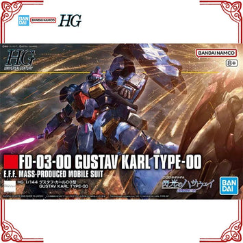 In Stock Genuine Bandai Gundam Model Kit HGUC 1/144 FD-03-00 Gustav Ka