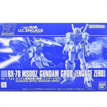 Bandai Gundam Model Kit HGUC PB GP00 Engage Zero Action Figure Gunpla 