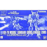 Bandai Gundam Model Kit HGUC PB GP00 Engage Zero Action Figure Gunpla 