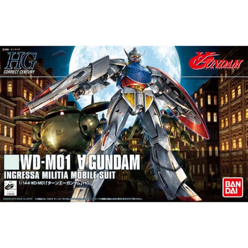 Bandai Gundam Model Kit HGUC Turn A Action Figure Gunpla Building Kit 