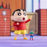 Bandai Crayon Shin-chan Anime Figure SHF Nohara Shinnosuke Action Kame