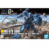Bandai Gundam Model Kit HGUC Gyan Gouf RX-78-2 Guncannon Action Figure