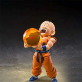 Bandai Dragon Ball Action Figure SHF Krillin 3.0 Goku Old Friend High 