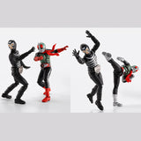 Genuine Bandai Kamen Rider Model Kit SHF Shocker Combatman Evil Showa 